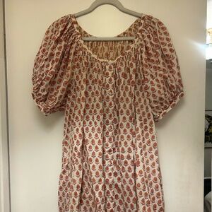 DOEN BLOCK PRINT DRESS